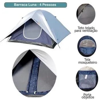 Barraca Luna 4 Pessoas - Foto 3