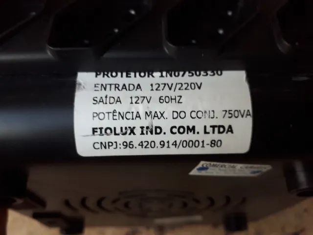 Protetor eletrônico 750 va - Foto 2