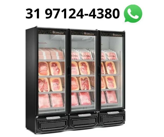 Refrigerador de Carnes 3 Portas Gelopar