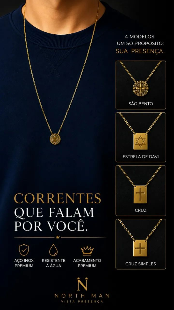 Corrente banhada  - Foto 2