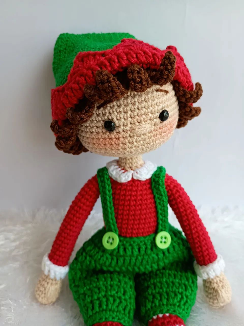 Boneco amigurumi de Natal - Foto 5