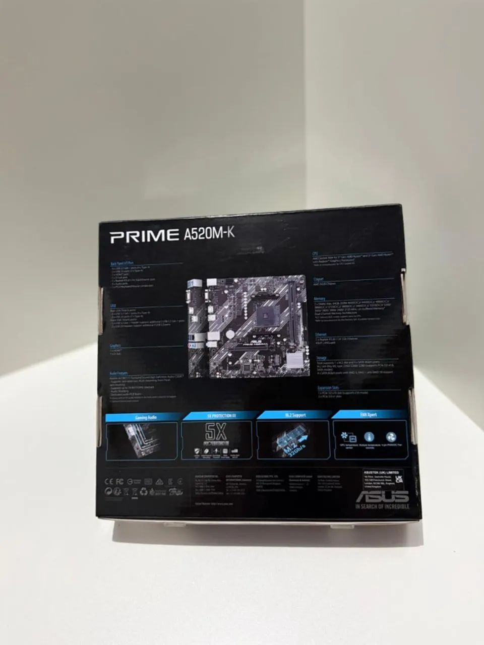 Placa Mãe Asus A520M Nova Lacrada - Foto 2