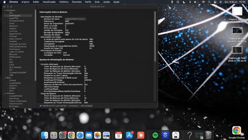 MacBook Pro 2017 Space Gray I5 8gb 256 SSD - bateria 243 ciclos  - Foto 4