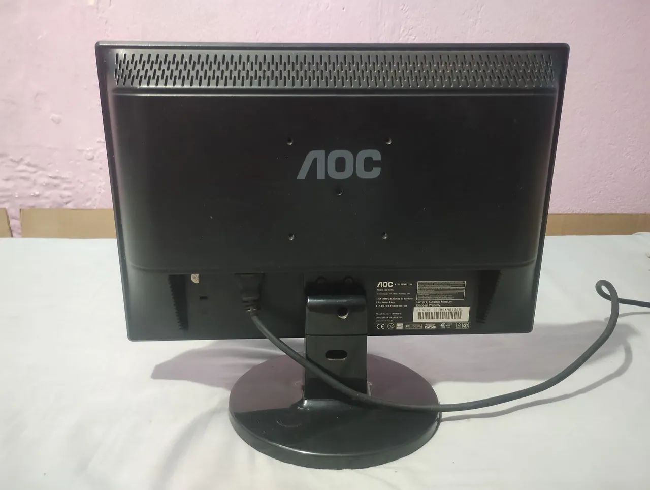 Monitor AOC 15" (519Sw) - COM DEFEITO (Para retirada de peças) - Foto 2