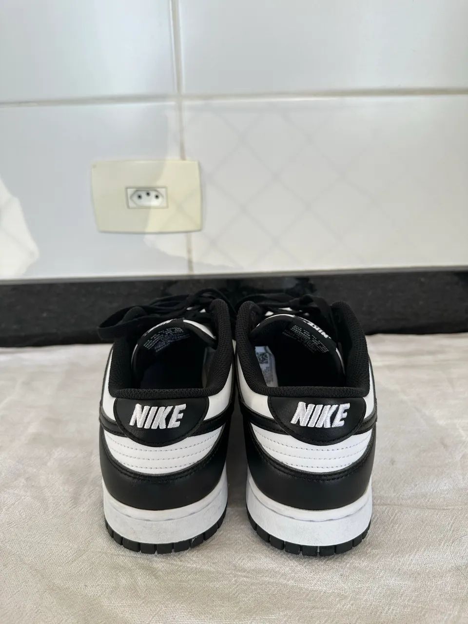 Nike Dunk Low Retro Black White - Foto 5