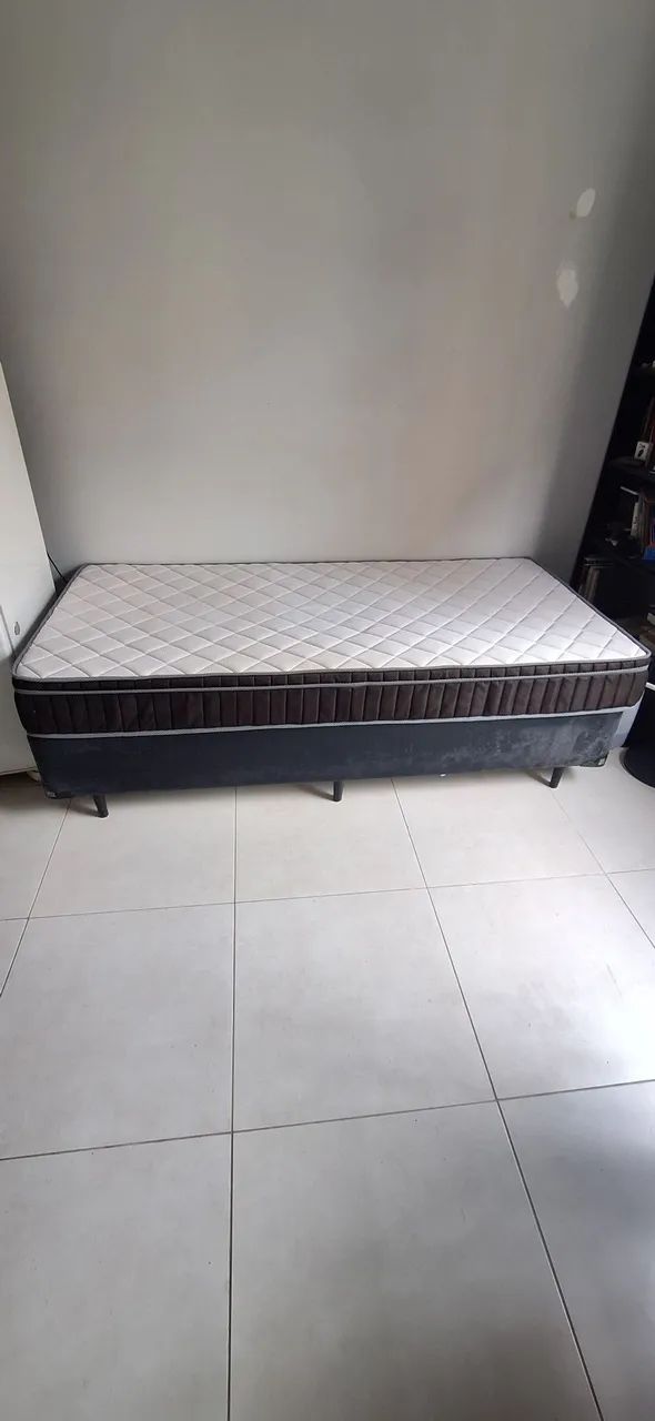 Cama suporte + colchão  - Foto 2