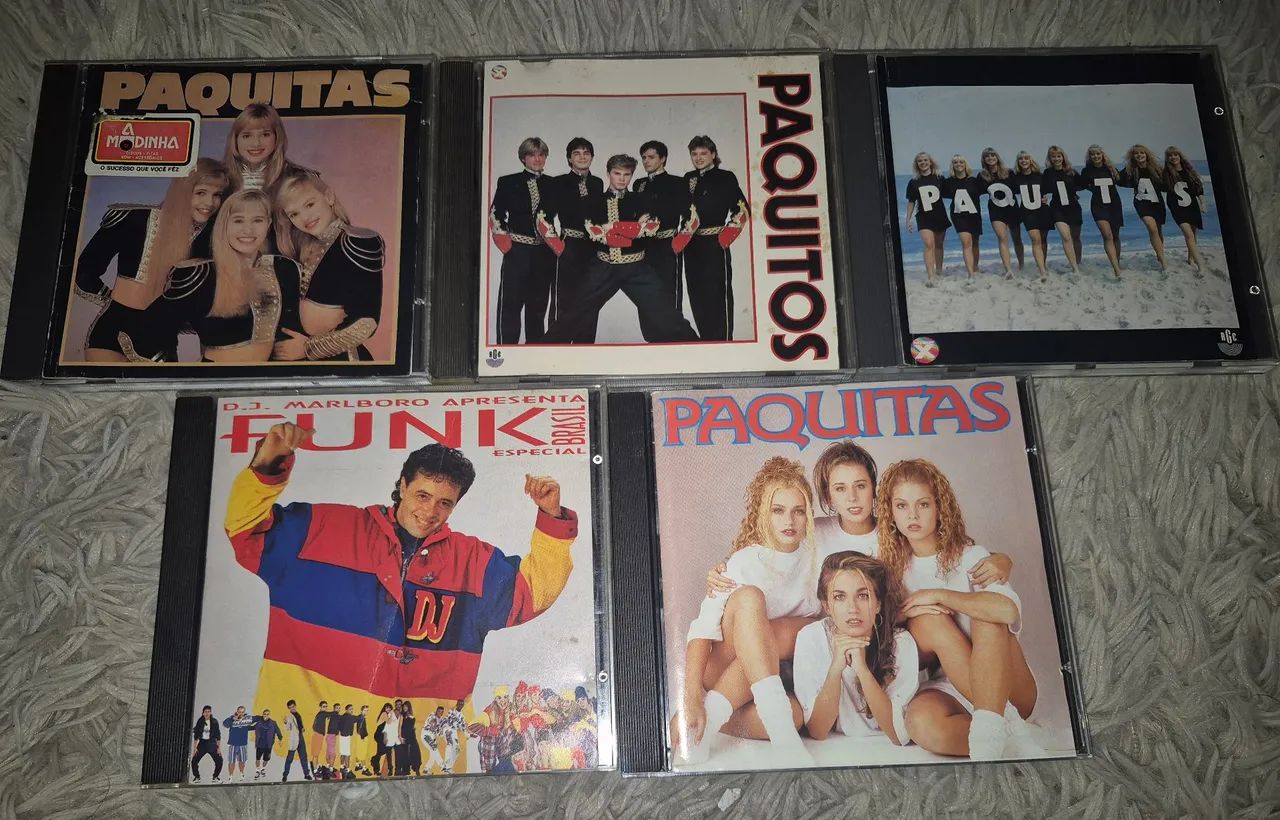 CDs Paquitas (Xuxa)