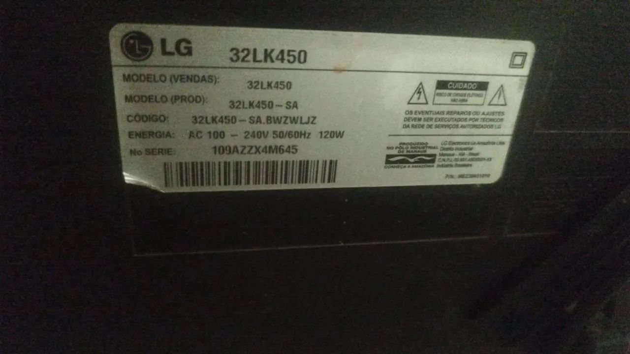 tv 32 polegadas com suporte e antena interna  - Foto 5