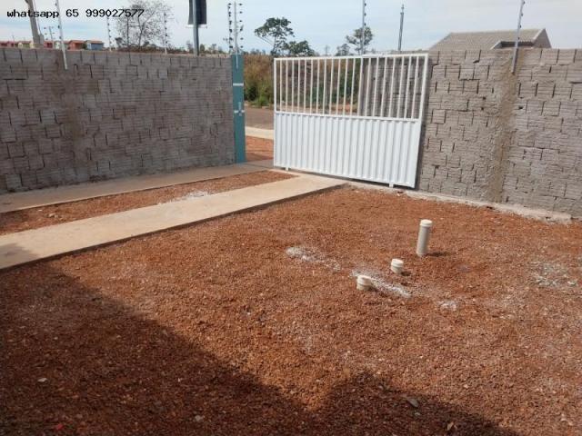 Casa para venda em várzea grande, novo mundo, 2 dormitórios, 1 banheiro, 2 vagas - Foto 2