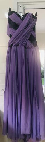 Vestido longo de festa