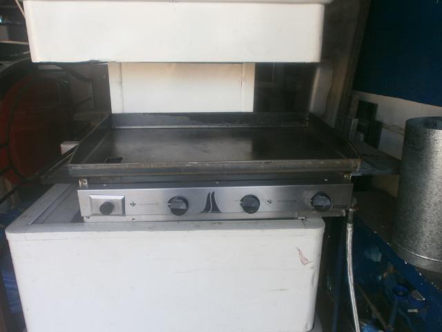 Chapa industrial bifeteira com 3 queimadores - 80 x 50 - marca venâncio - Foto 3