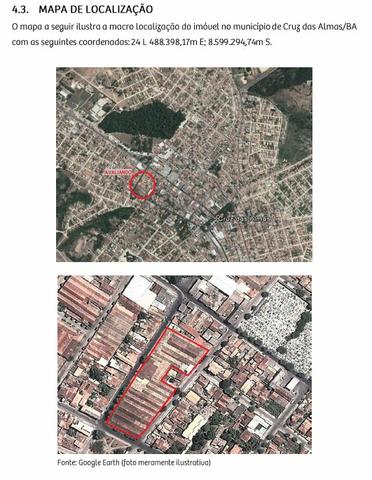 Área de 11.293m² no centro de Cruz das Almas (BA) CDA
