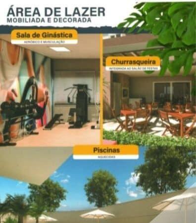 (AR)3 dormitórios c/varanda gourmet e piscina / Pq Industrial - Foto 3