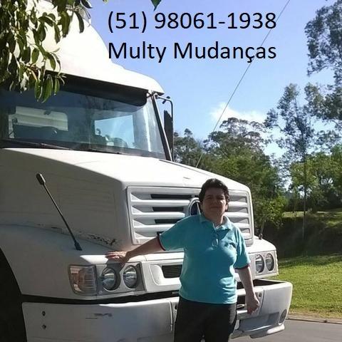 Multy Mudanças: Mudanças em geral. Bom preço. parcele no cartão em até 12 X sem entrada