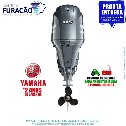 Motor de Popa Yamaha 4T F 115hp Betl (Partida, Comando e Trim) - Foto 3