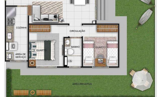 Monte dos Pinheiros - Apartamento 2 quartos em São Carlos, SP - 45m² - ID4066 - Foto 8