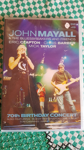 DVD + CD JOHN MAYALL & THE BLUESBREAKERS AND FRIENDS ERIC CLAPTON LACRADO