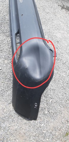 Parachoque Traseiro Honda Crv 2012 A 2015 Original Usado  - Foto 3