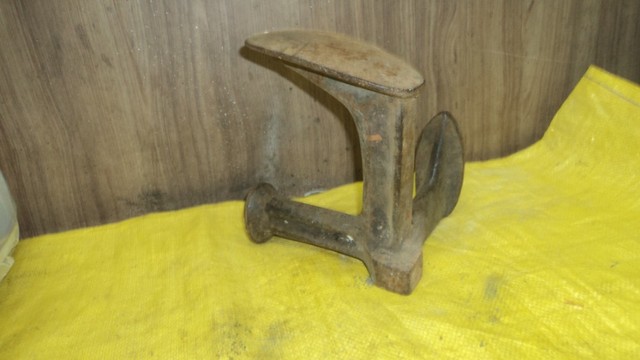 pe ferro sapateiro antiga uso   - Foto 3