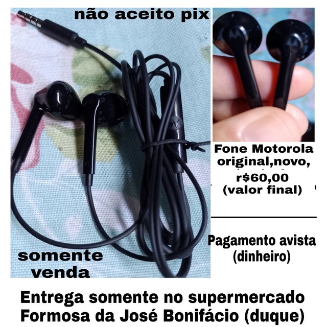 Fone Original Motorola com Preços Incríveis no Shoptime