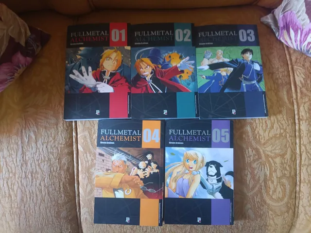 Fullmetal Alchemist - coleção completa do mangá - Mangás JBC Editora JBC