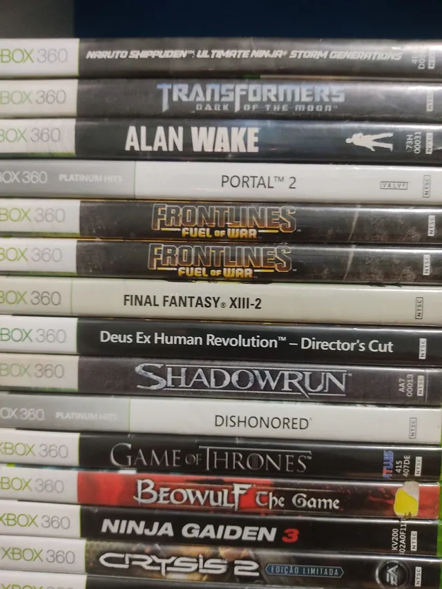 Loja de Jogos Xbox 360