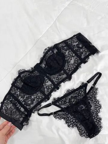 Lingerie em renda 