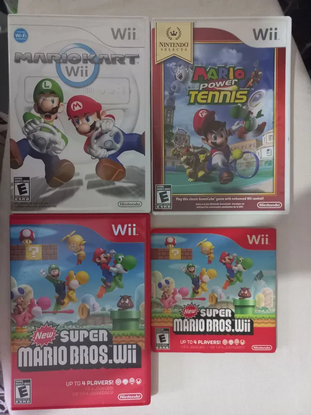 Manual do Jogo Super Mario 3D World - Nintendo Wii U - Seminovo - Americano  - Original