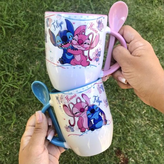 Caneca com colher 