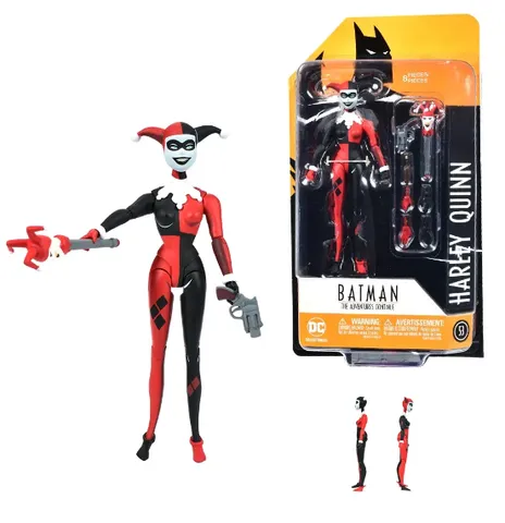 Figura De Ação Harley Quinn Alerquina Articulada 18 Cm