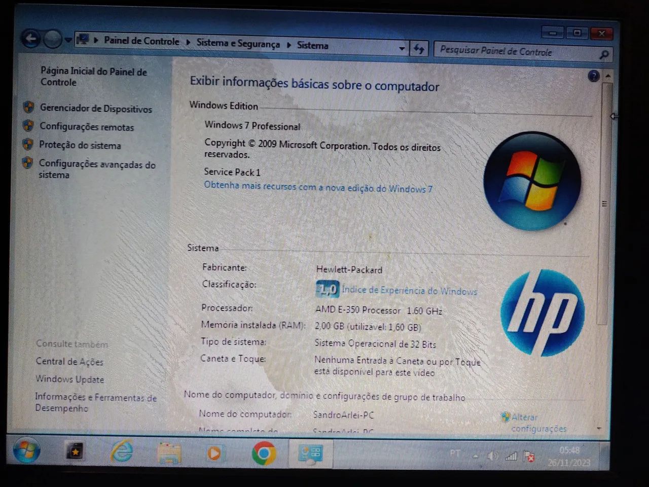  Pc completo Hp,