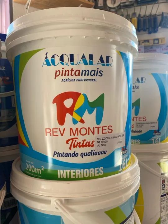 Tinta Acrilica Interior 16L Aqualar. - Foto 4