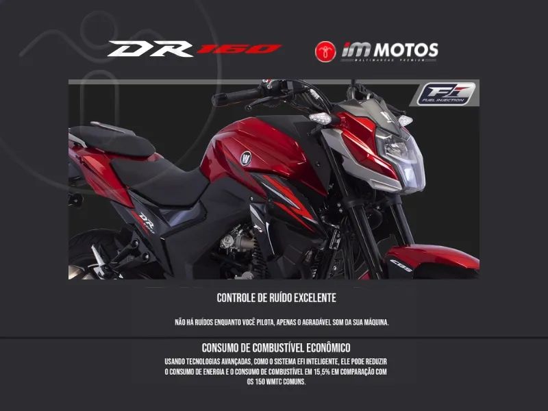 HAOJUE DR 160 2024 ZERO KM  - Foto 8