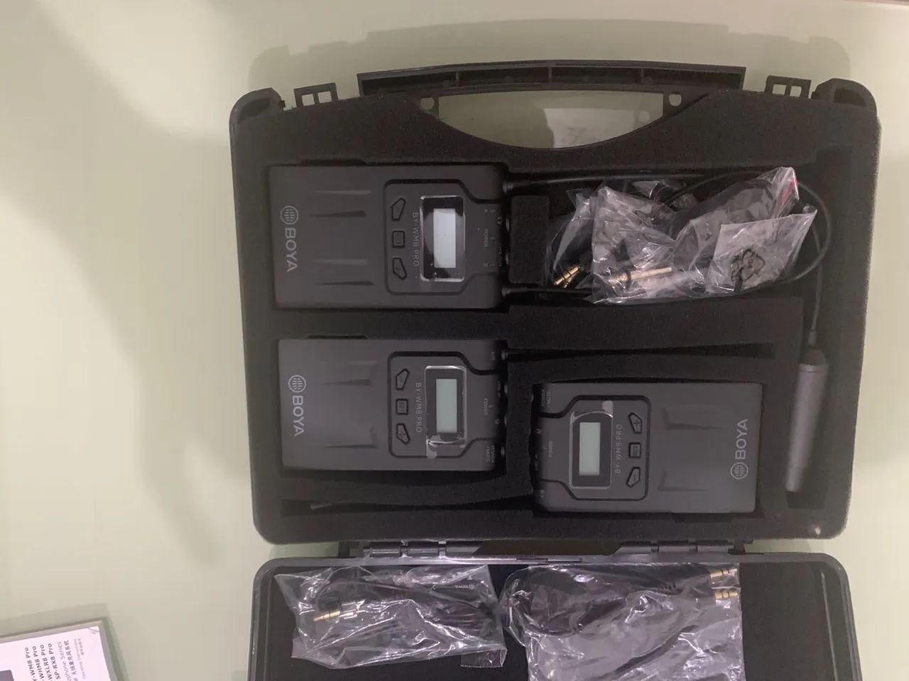 Kit de Microfones Sem Fio BOYA BY-WM8 PRO - Novo - Foto 4