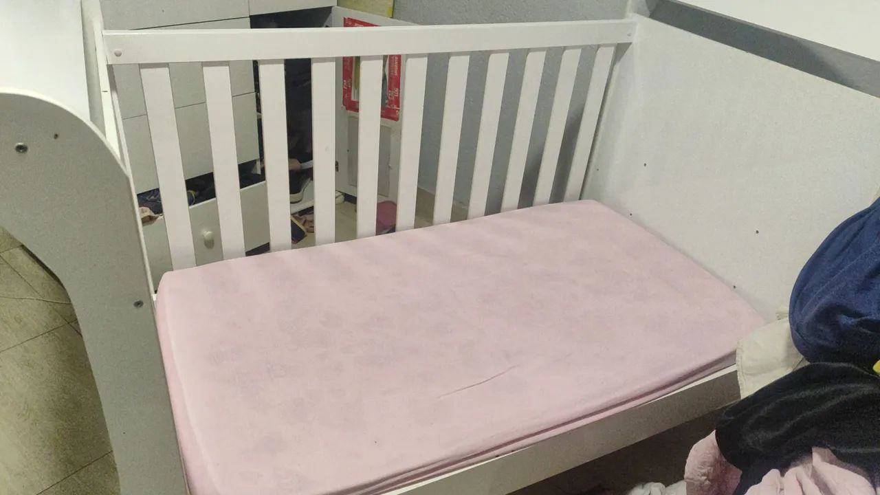 Berço americano com colchão  - Foto 3