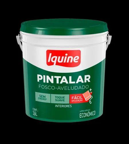 Tinta iquine acririca balde 15 litros Gelo ou nevelittis - Foto 2