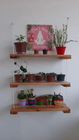 Floreira de palete. Fabricamos móveis rústicos de Pallet, Pallets e pinus. - Foto 3