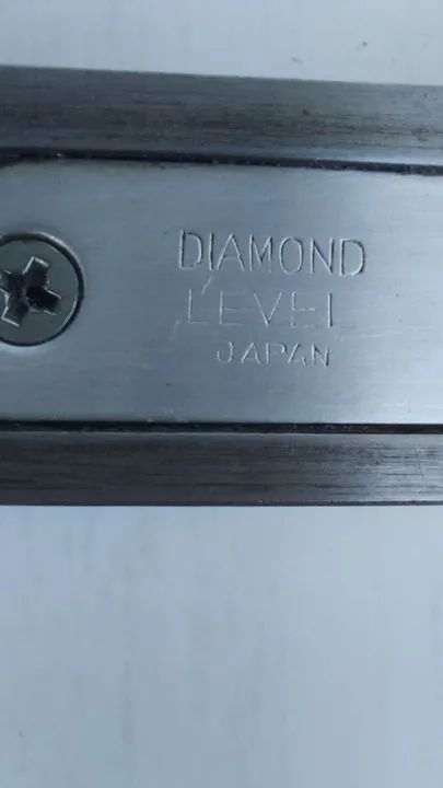 Nível bolha em ferro fundido Made in Japan - Foto 2