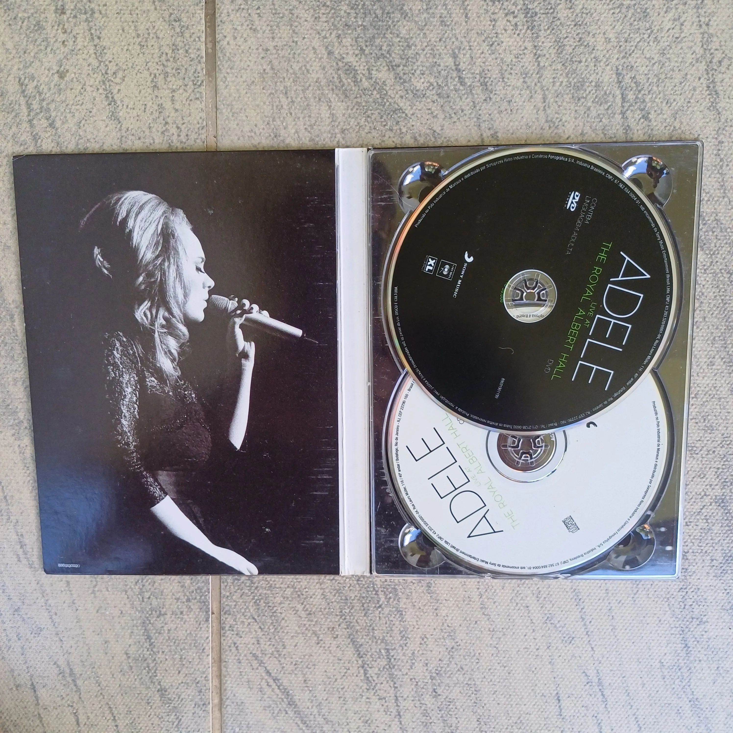 DVD Adele original,  impecável!63824119118979121