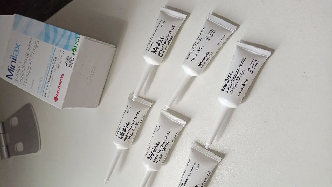 Minilax (sorbitol + laurilsulfato de sódio 714 mg/g + 7,7 mg/g) - Foto 5