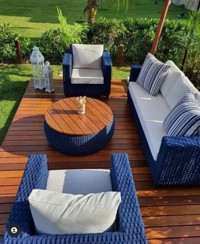 sofas varios modelos corda nautica e fibra sintetica - Foto 5