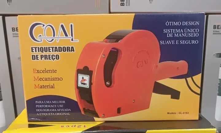 Etiquetadora De Preço 8 Dígitos + Refil + Etiquetas
