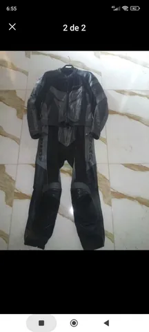 Macacão para motociclista