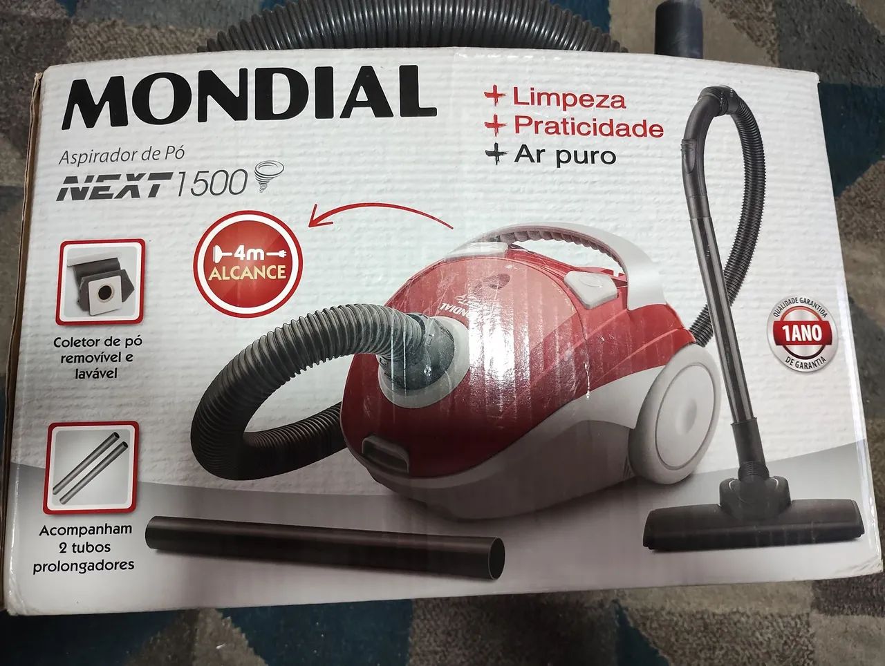 Vendo aspirador de pó mondial  - Foto 3