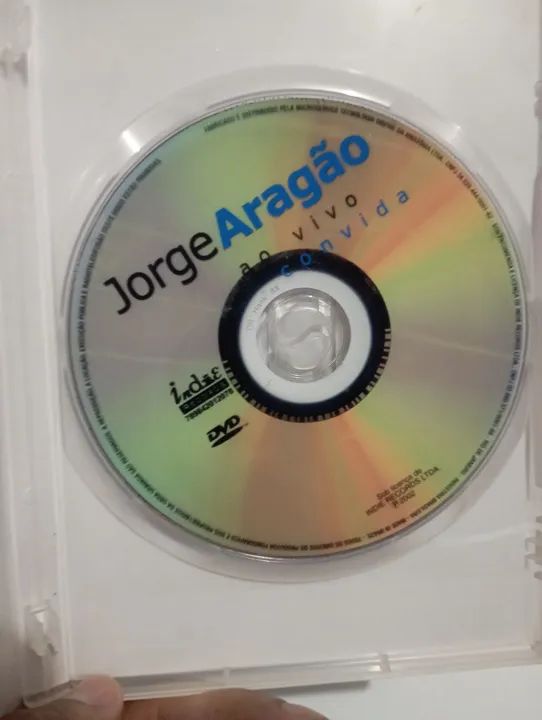 DVD Jorge Aragão ao Vivo Convida - Foto 3