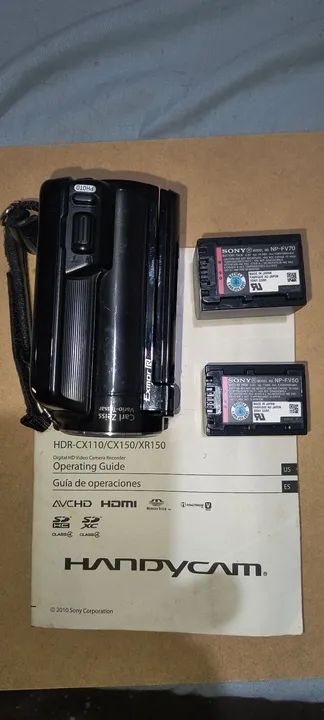 Filmadora Sony HDR xr150