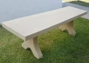 Banco de Concreto para Jardim - Estilo Clássico - Foto 6