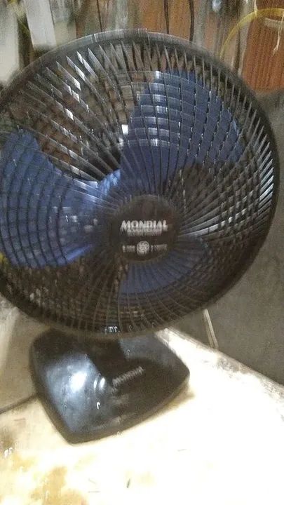 Ventilador de Mesa Preto - Ótimo estado! - Foto 3