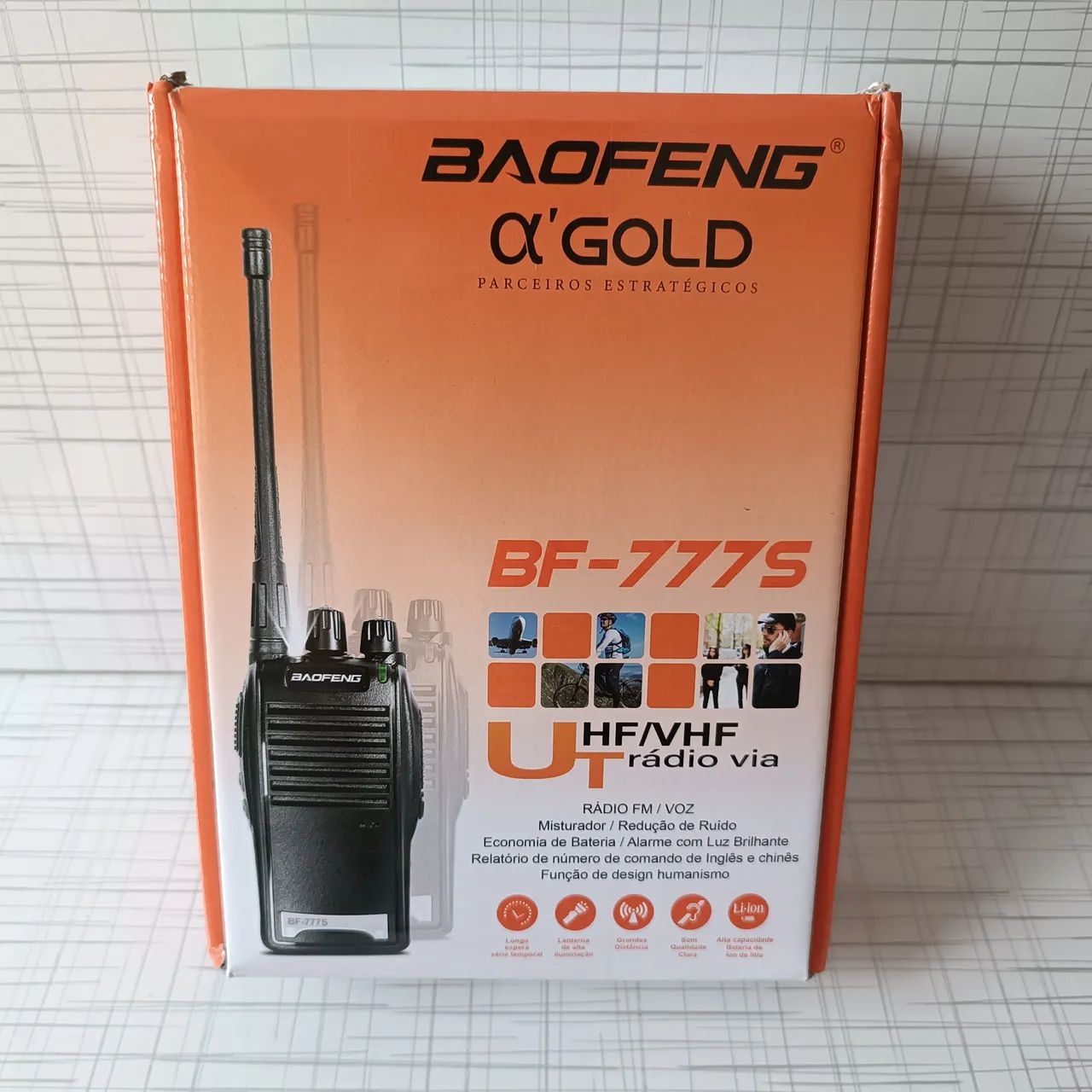 Par de rádios HT Baofeng BF-777S para comunicação, novos - Foto 2