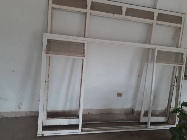 porta e vitrô de ferro  com vidros  - Foto 2